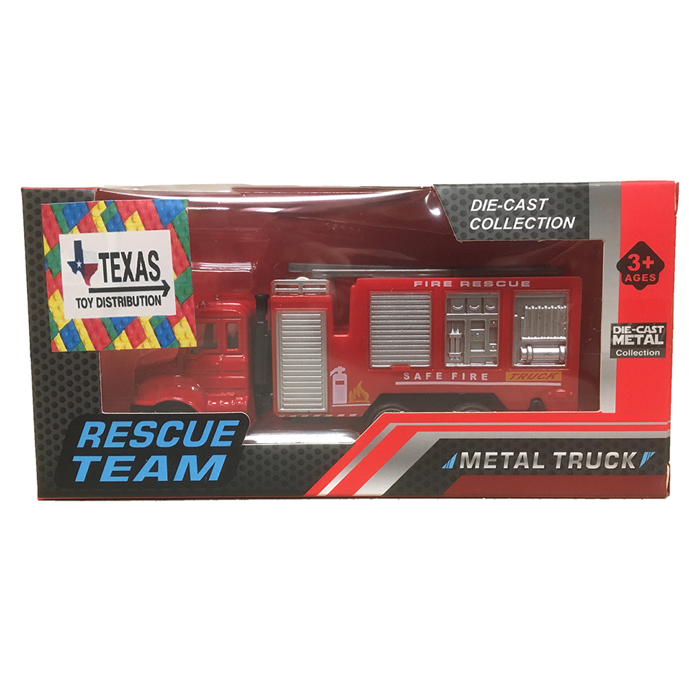 Die-Cast Fire Vehicles in Collector's Box, 3 Styles