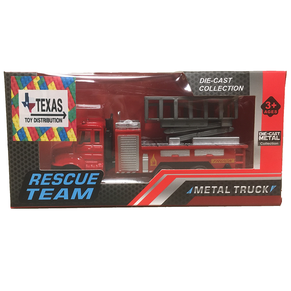 Die-Cast Fire Vehicles in Collector's Box, 3 Styles