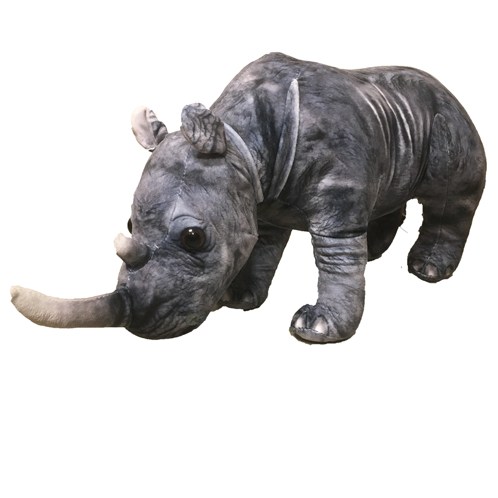 Stuffed deals rhino toy