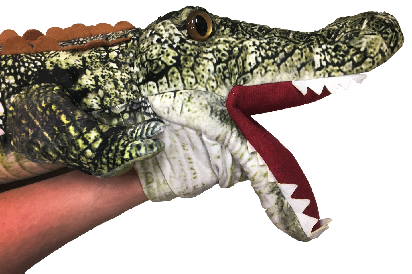 Crocodile 40" Hand Puppet Plush Stuffed Animal