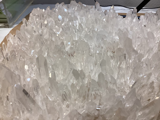 Collector's Quartz Crystal Bed - DinosOnly.com