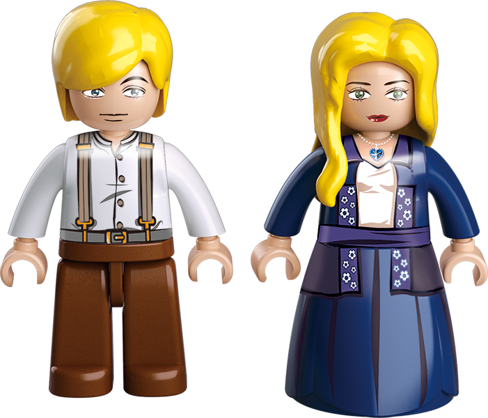 Titanic (Large Model) Building Brick Kit with Jack and Rose Figures (1012 Pcs)