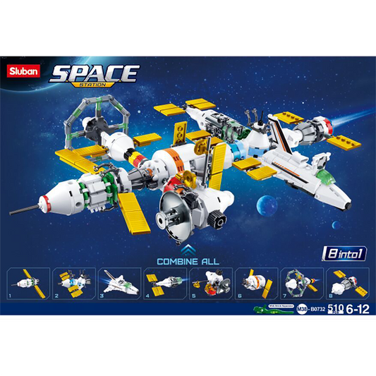 International Space Station Building Brick Kit in Retail Box (510pcs)
