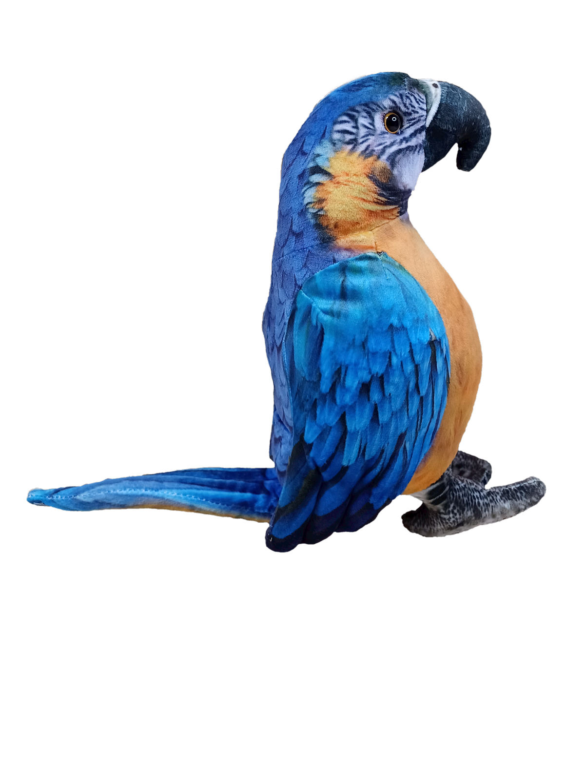 Blue Macaw 9" Plush Stuffed Animal Bird