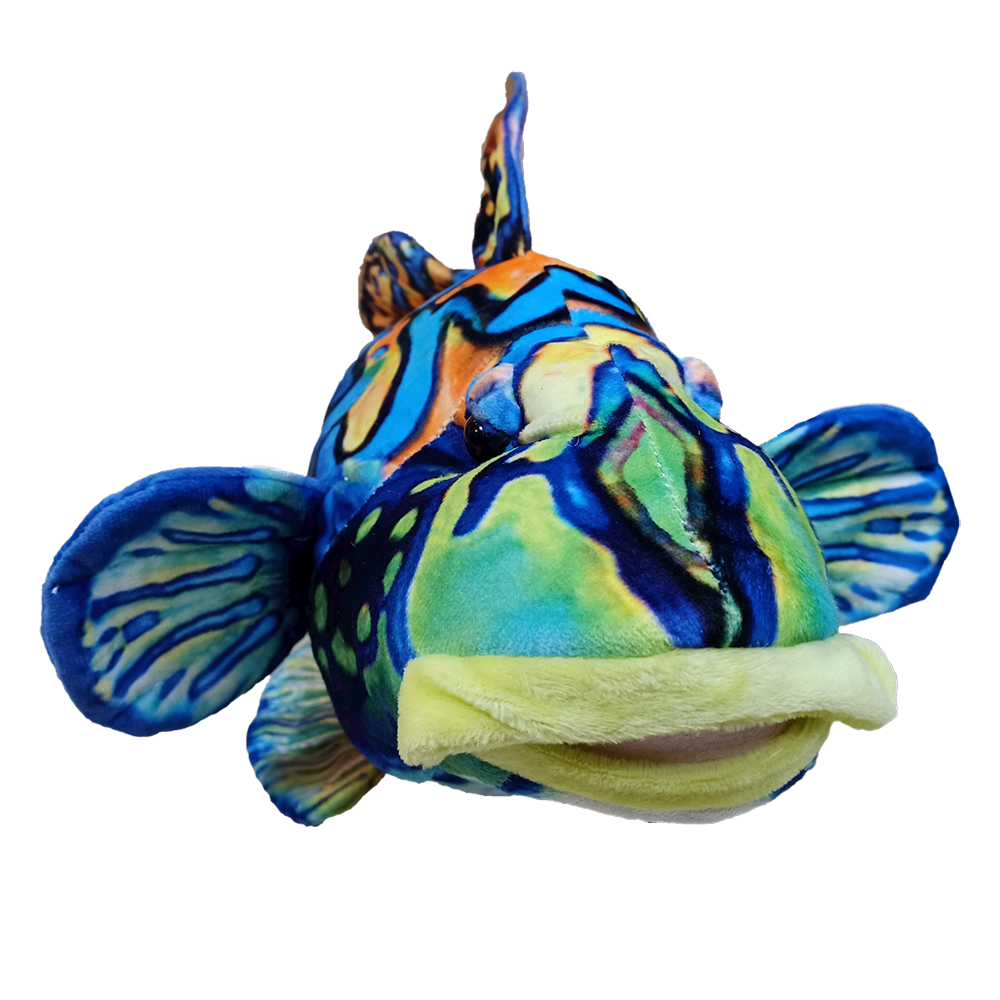 Mandarinfish 17" Colorful Aquatic Plush Stuffed Animal