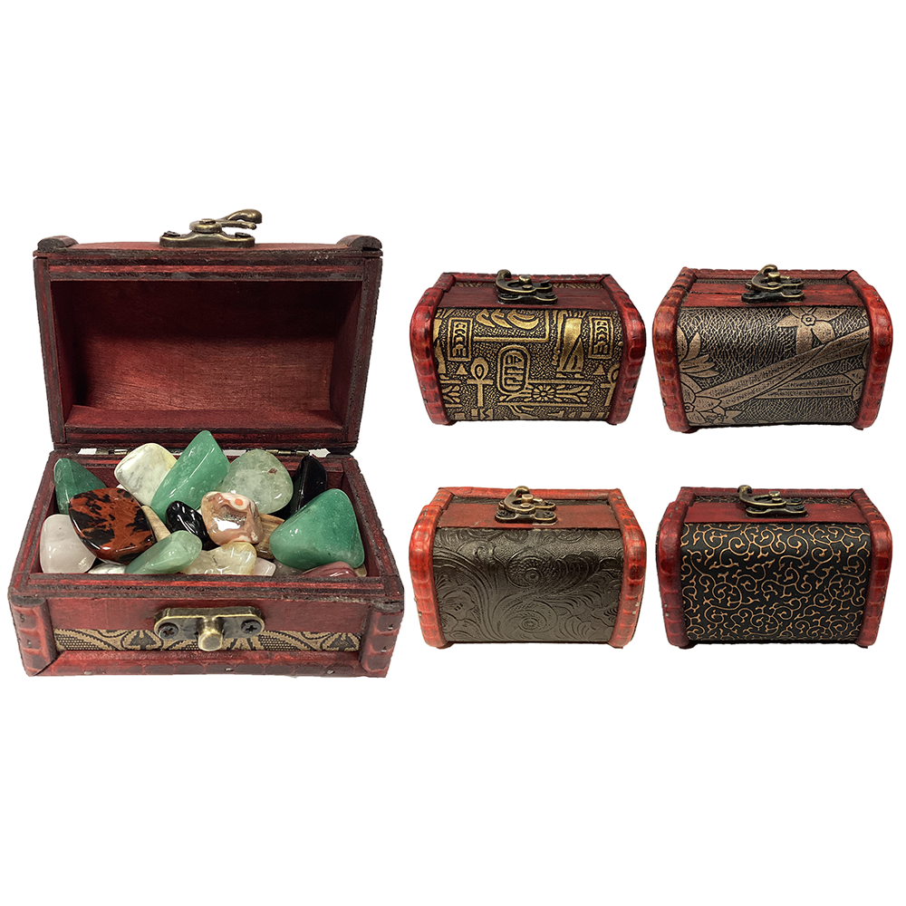 Treasure Chest With Assorted Tumble