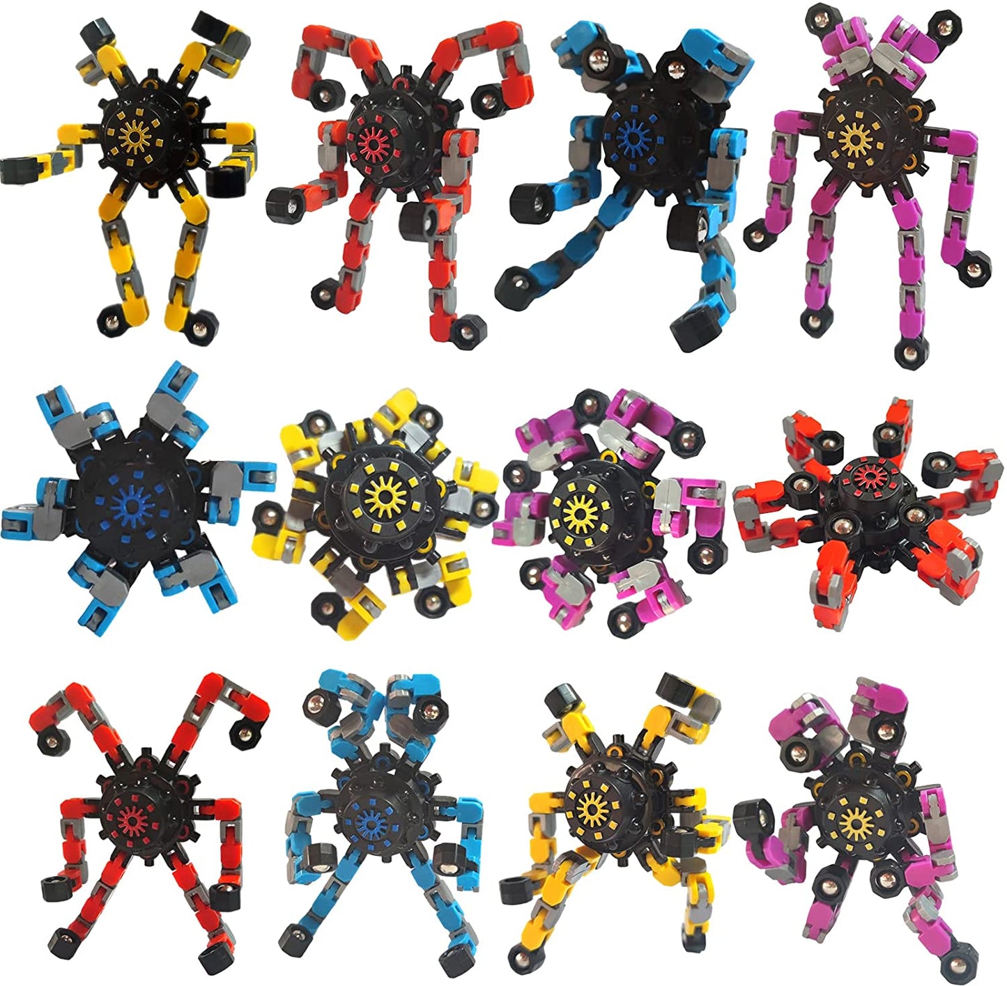 Gyro Formatron Fidget Spinners with Adjustable Arms