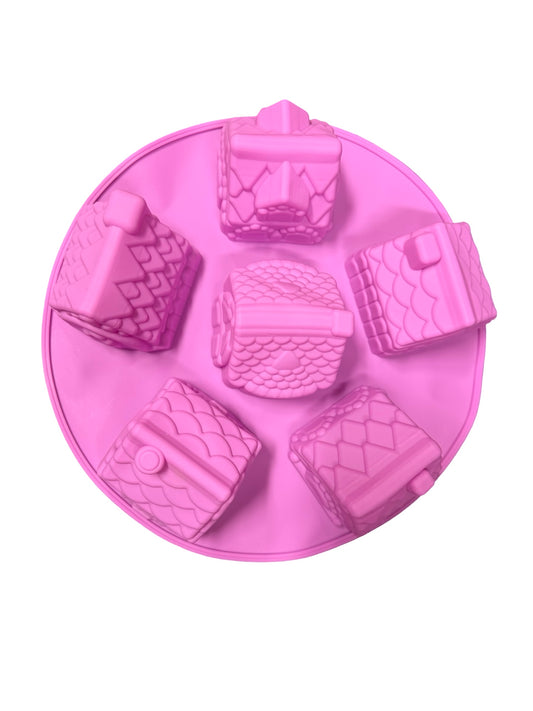 Silicone Baking Mould (Houses)