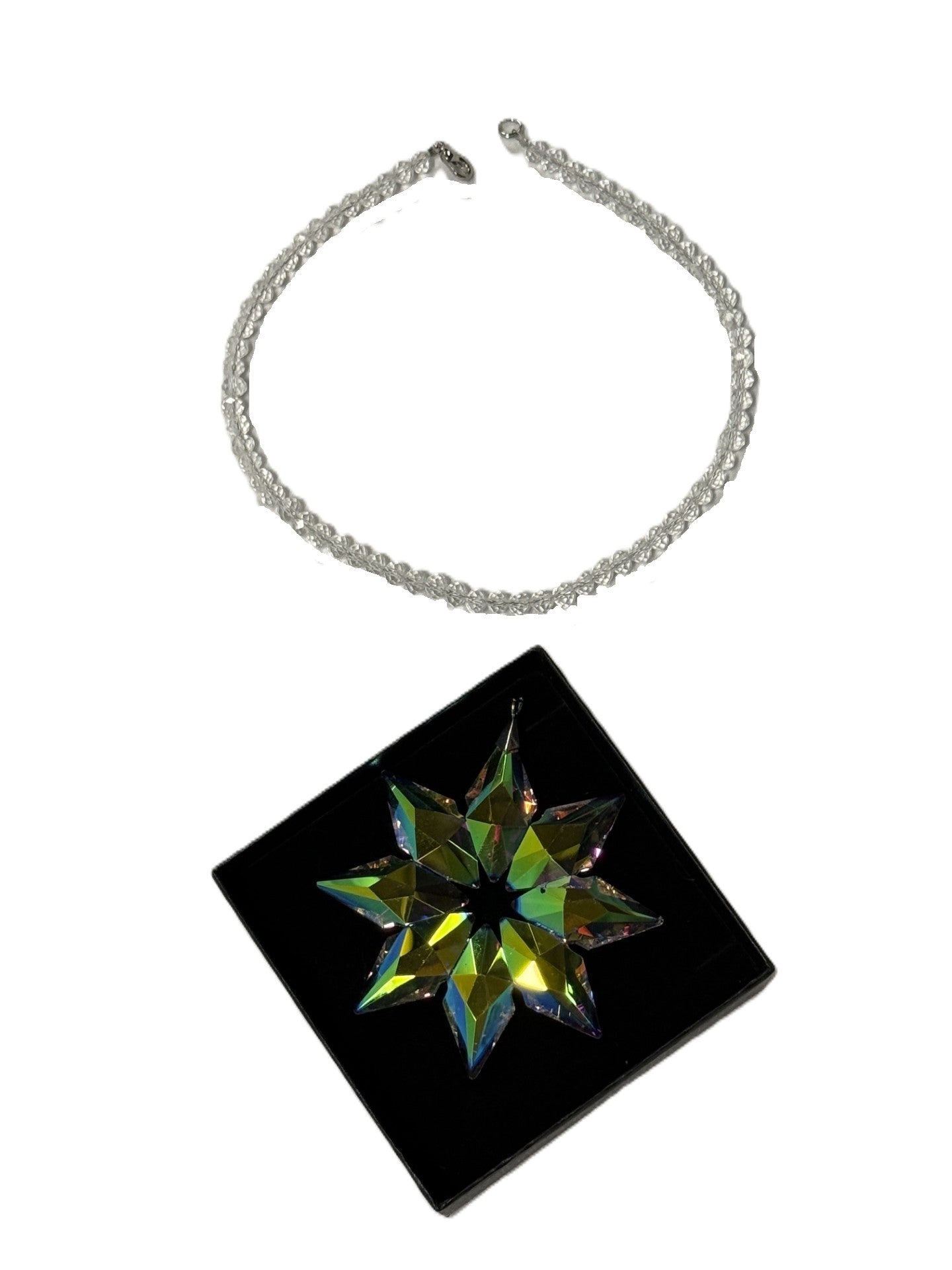 Glass Star Ornament