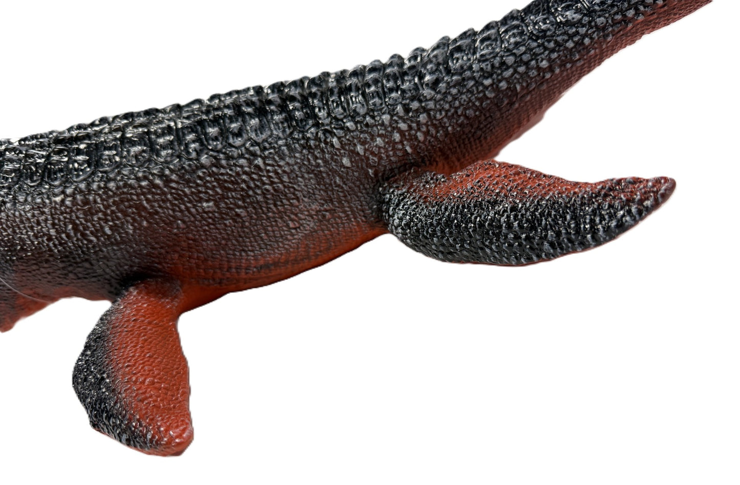 Large Interactive Vinyl Mosasaur 30" x 12" x 4" Set of 2