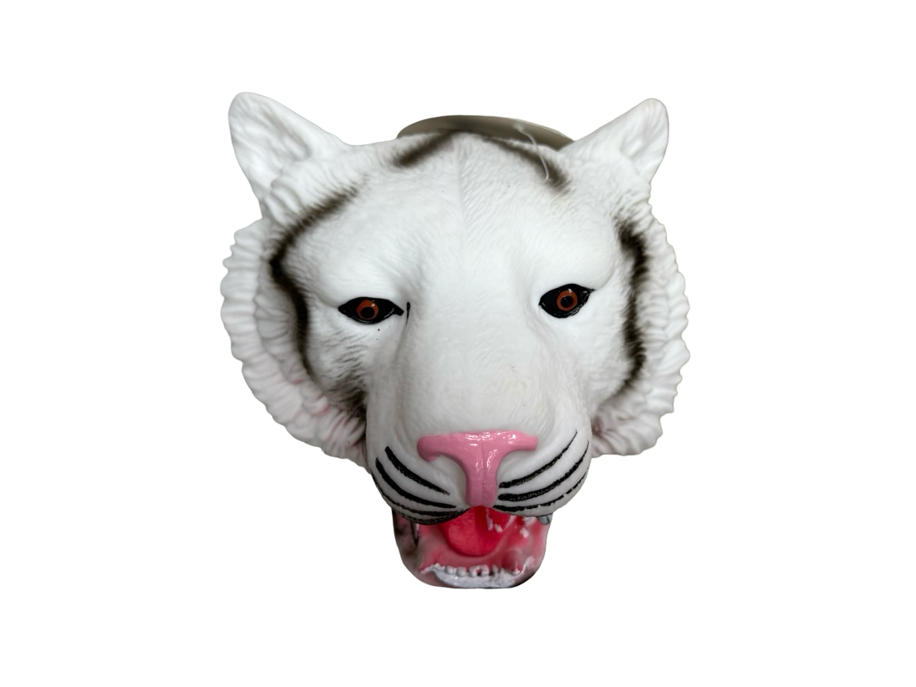 White Tiger rubber hand puppet