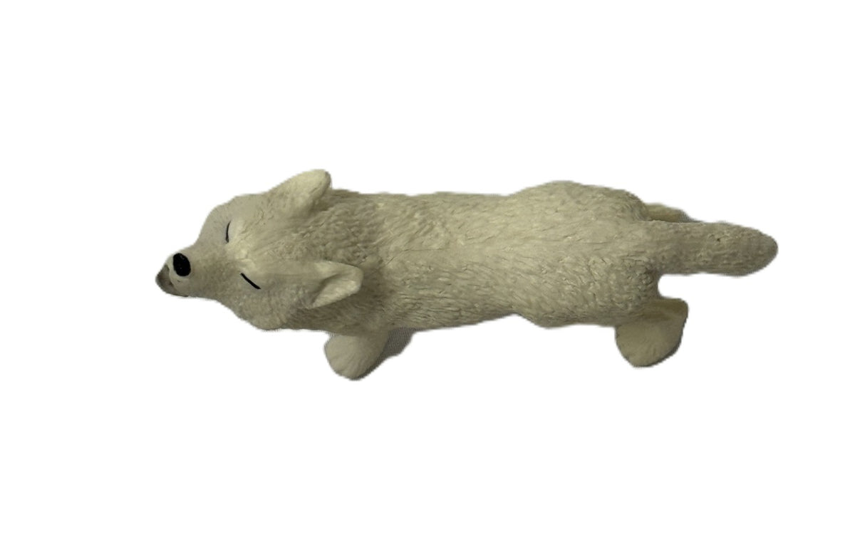 Snow Wolf Figurine 4"