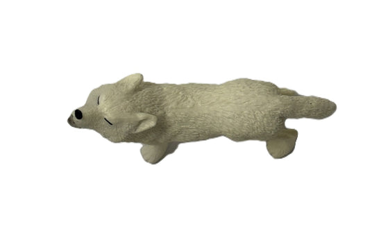 Snow Wolf Figurine 4"