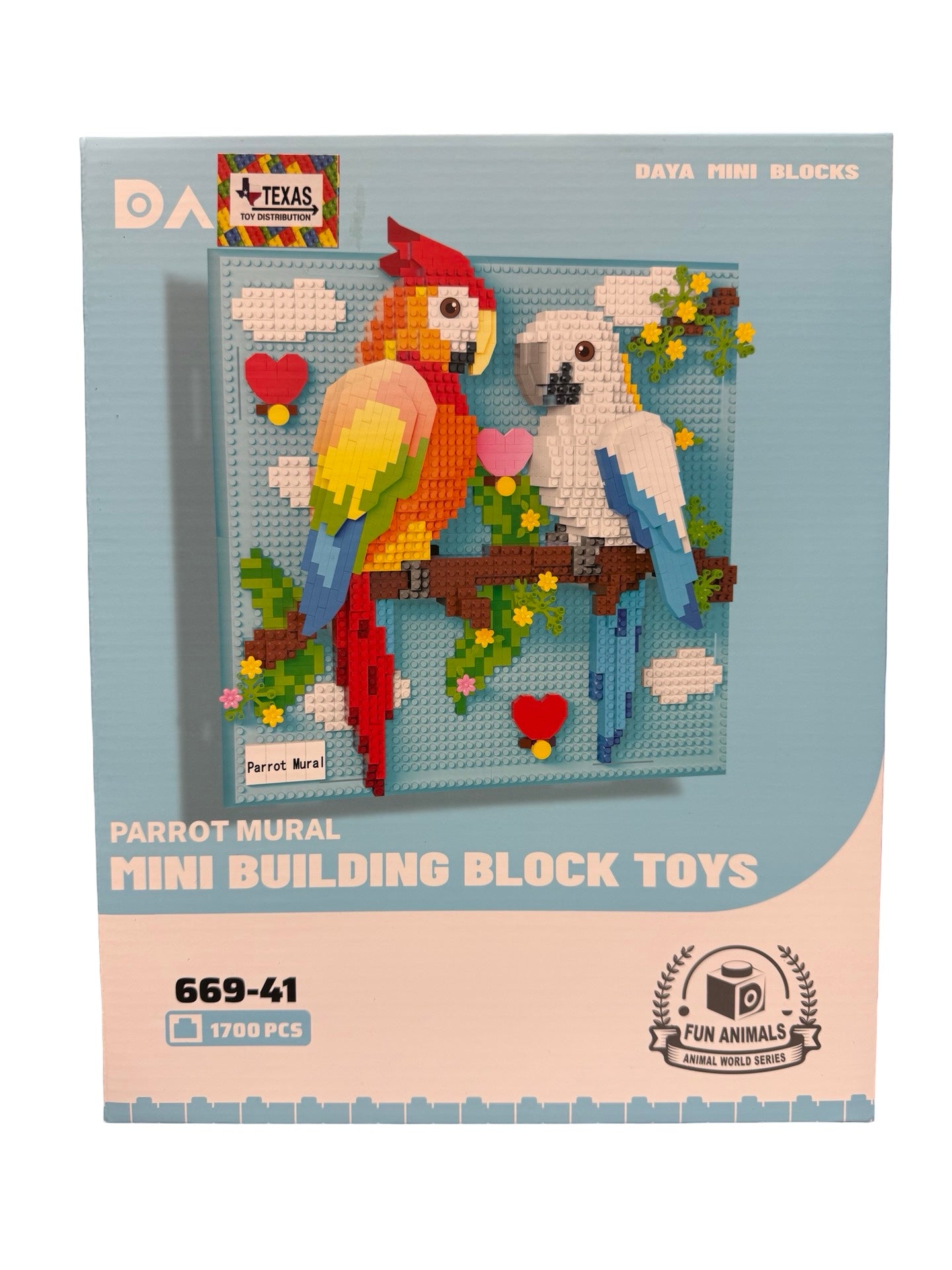 Parrot Mural (1700 pcs)
