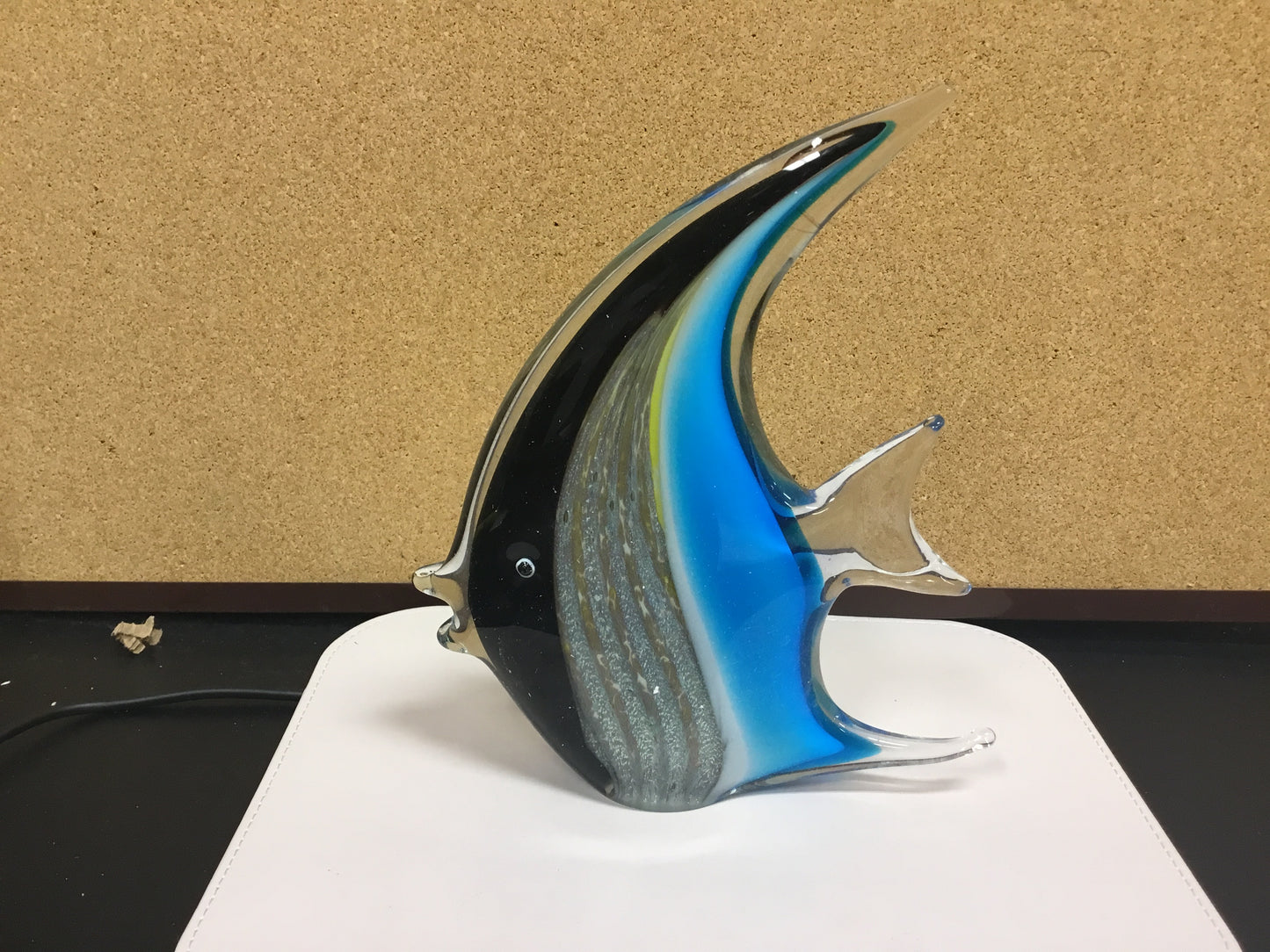Colorful Glass Fish Sculptures