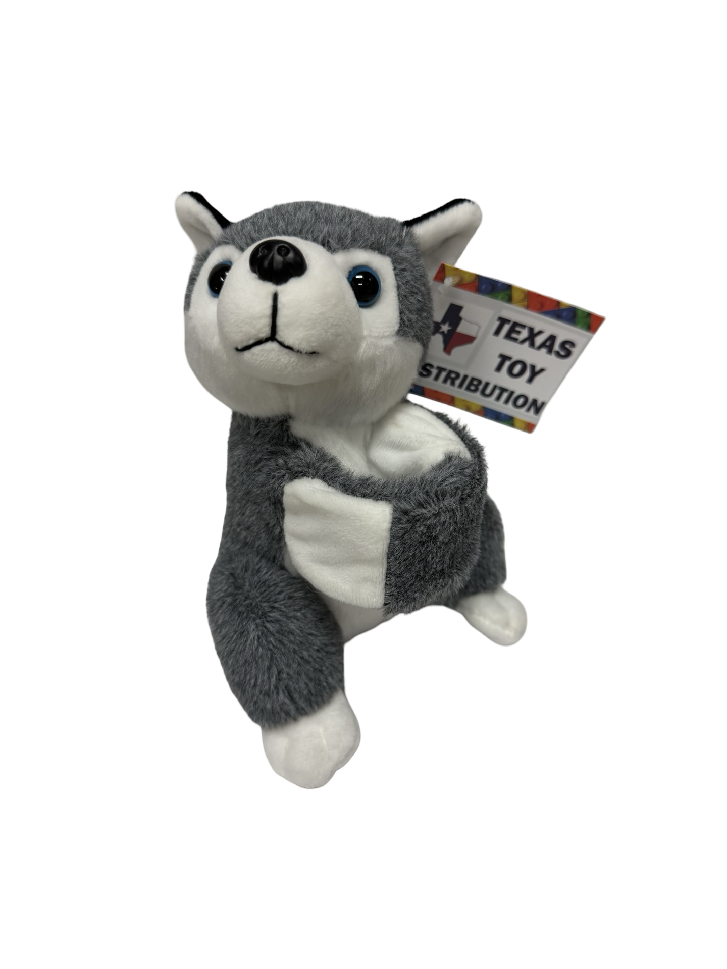Dark Grey Wolf Slap Bracelet