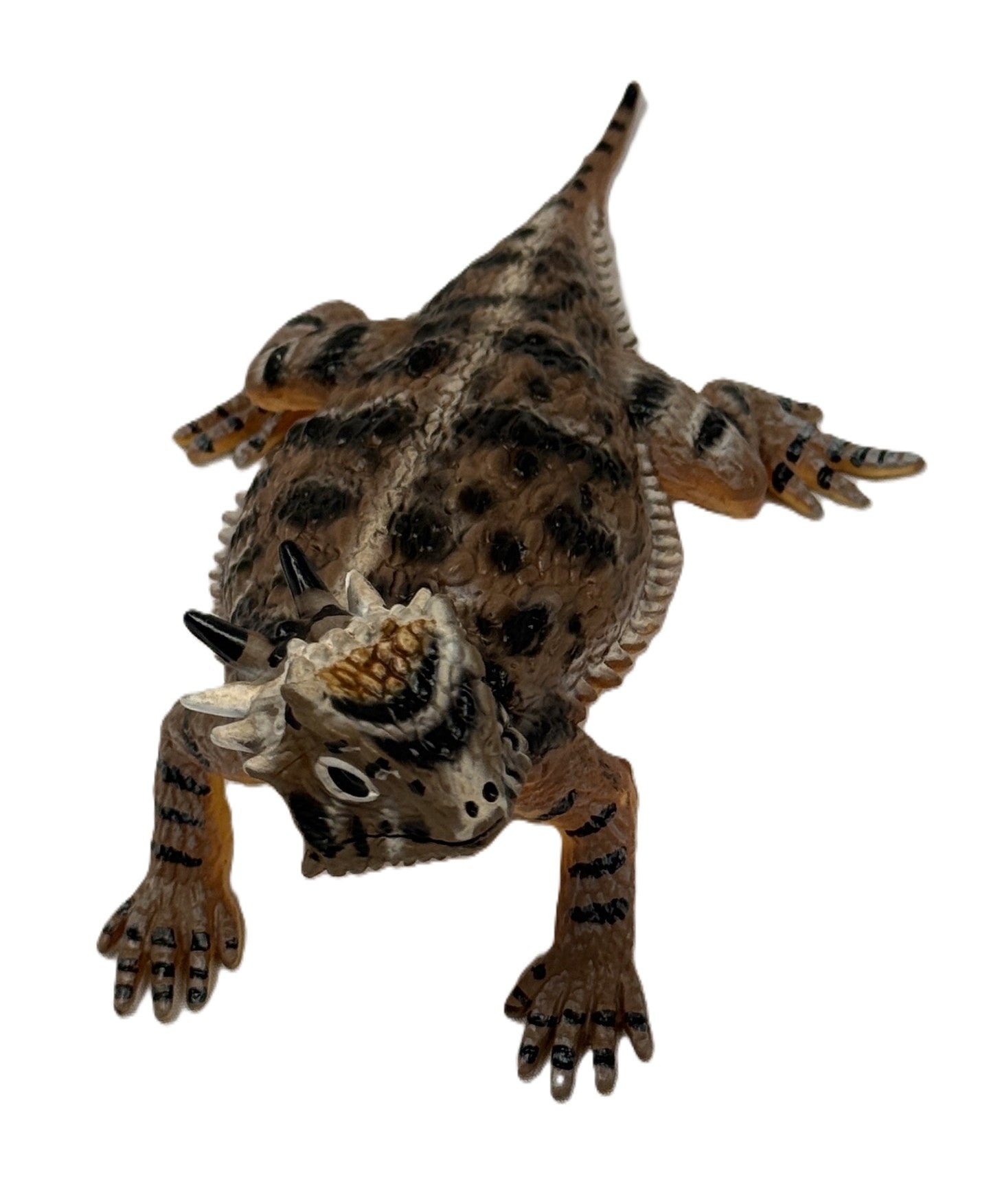 Horned Lizard Figurine 6"