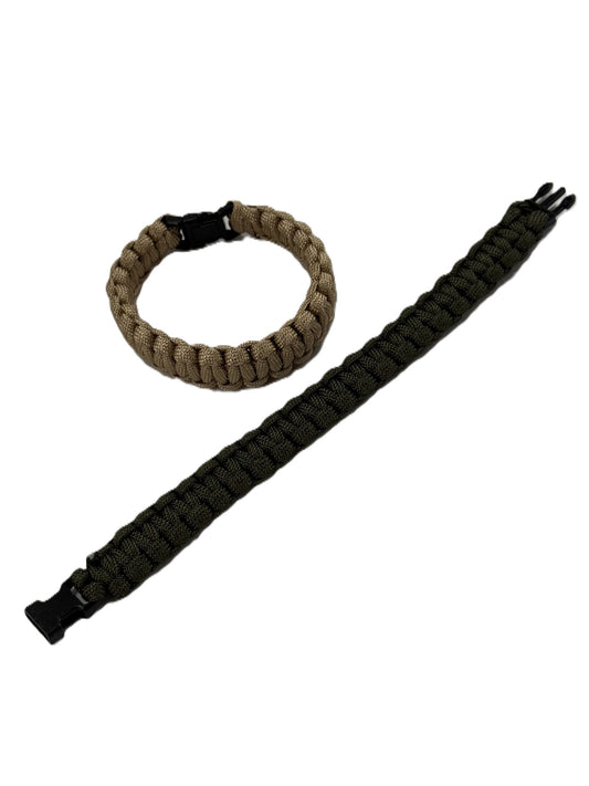 Paracord Bracelets w/ Assorted Colors 7"/8"/9"