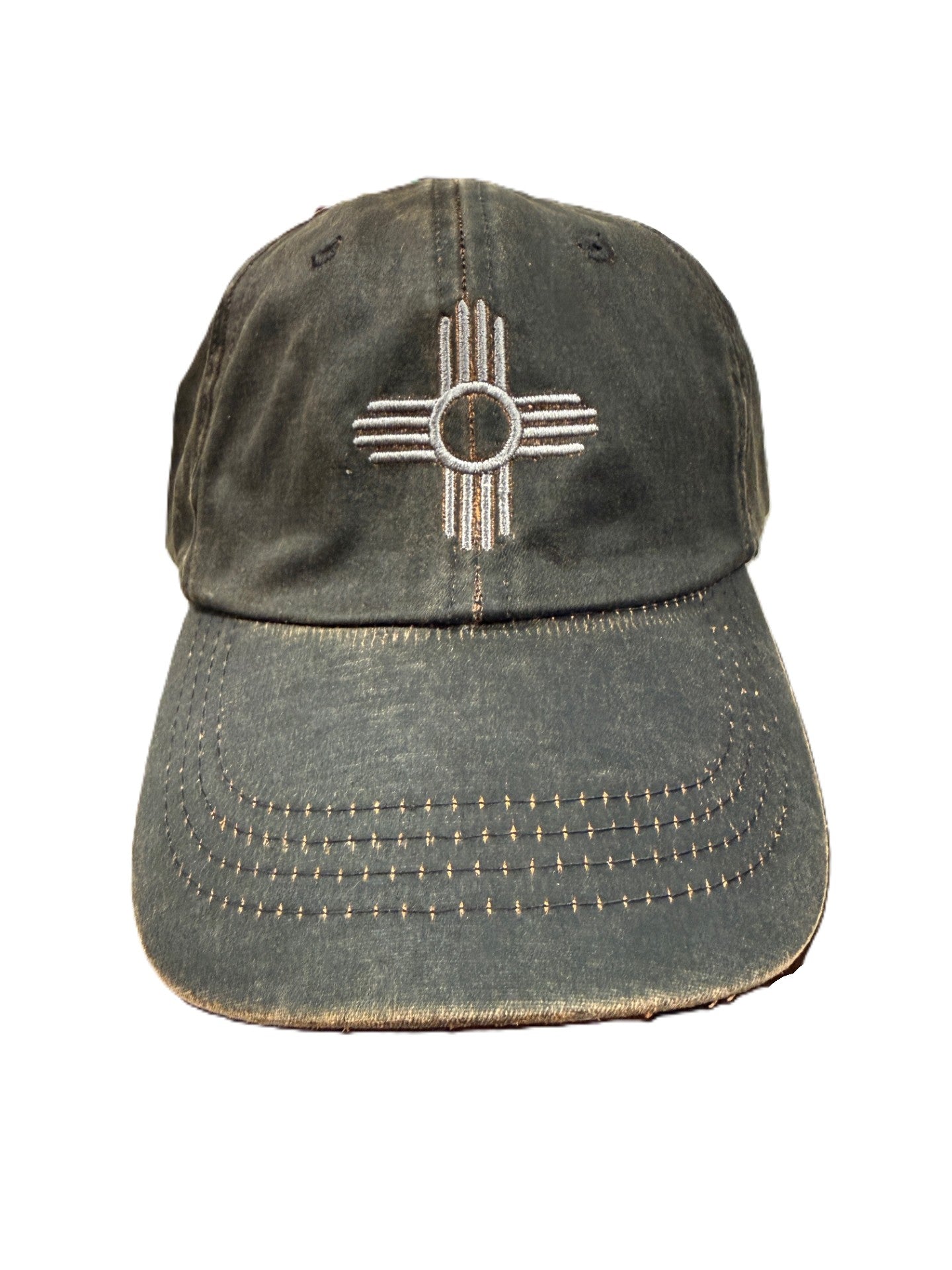 New Mexico Baseball Cap Faded w/Logo