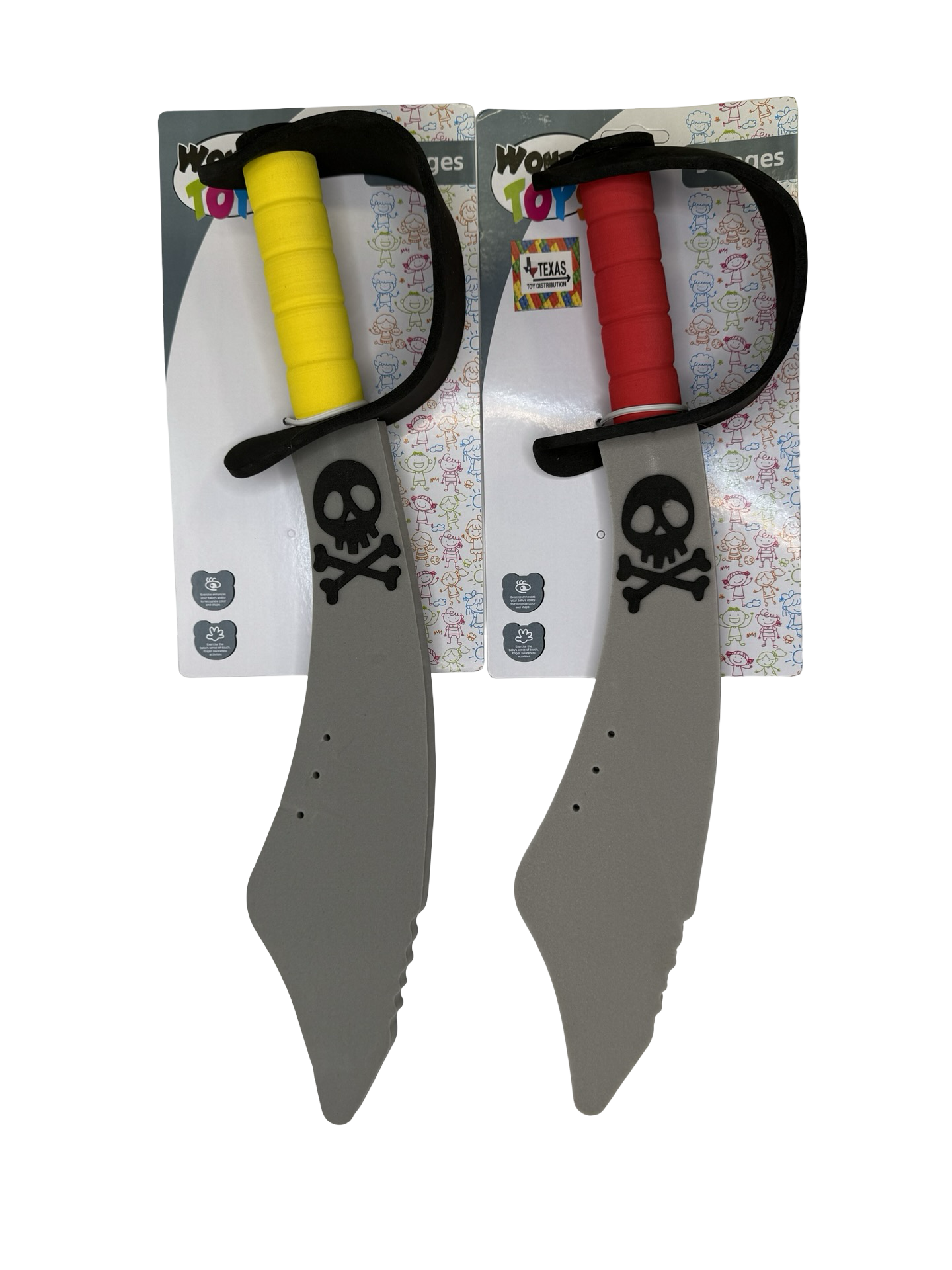 Foam Pirate Sword (handle colors differ)