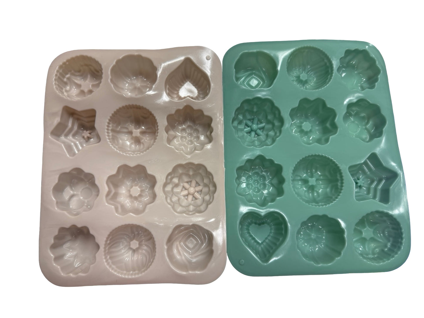 Silicone Baking Mold (Mixed Flowers)