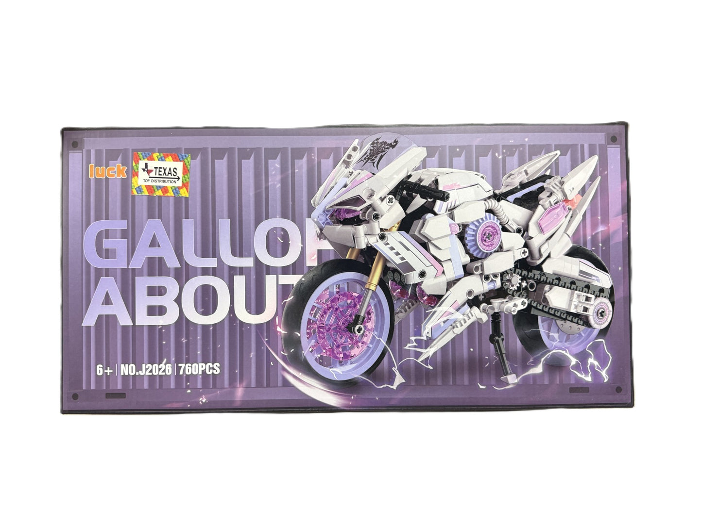 Motorcycle Transformer Building Bricks Set