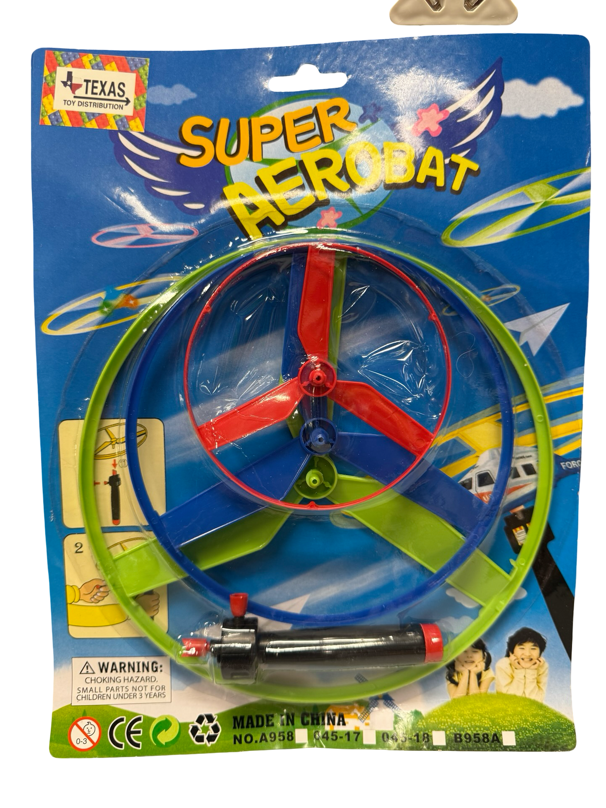 Flying Set Skyrocopter Flying Disk Set โ Texas Toy Distribution