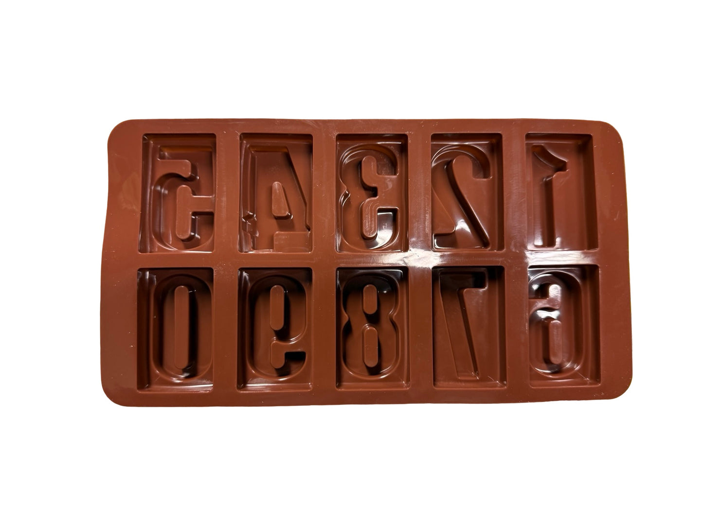 Silicone Baking Mould (Numbers 0-9)