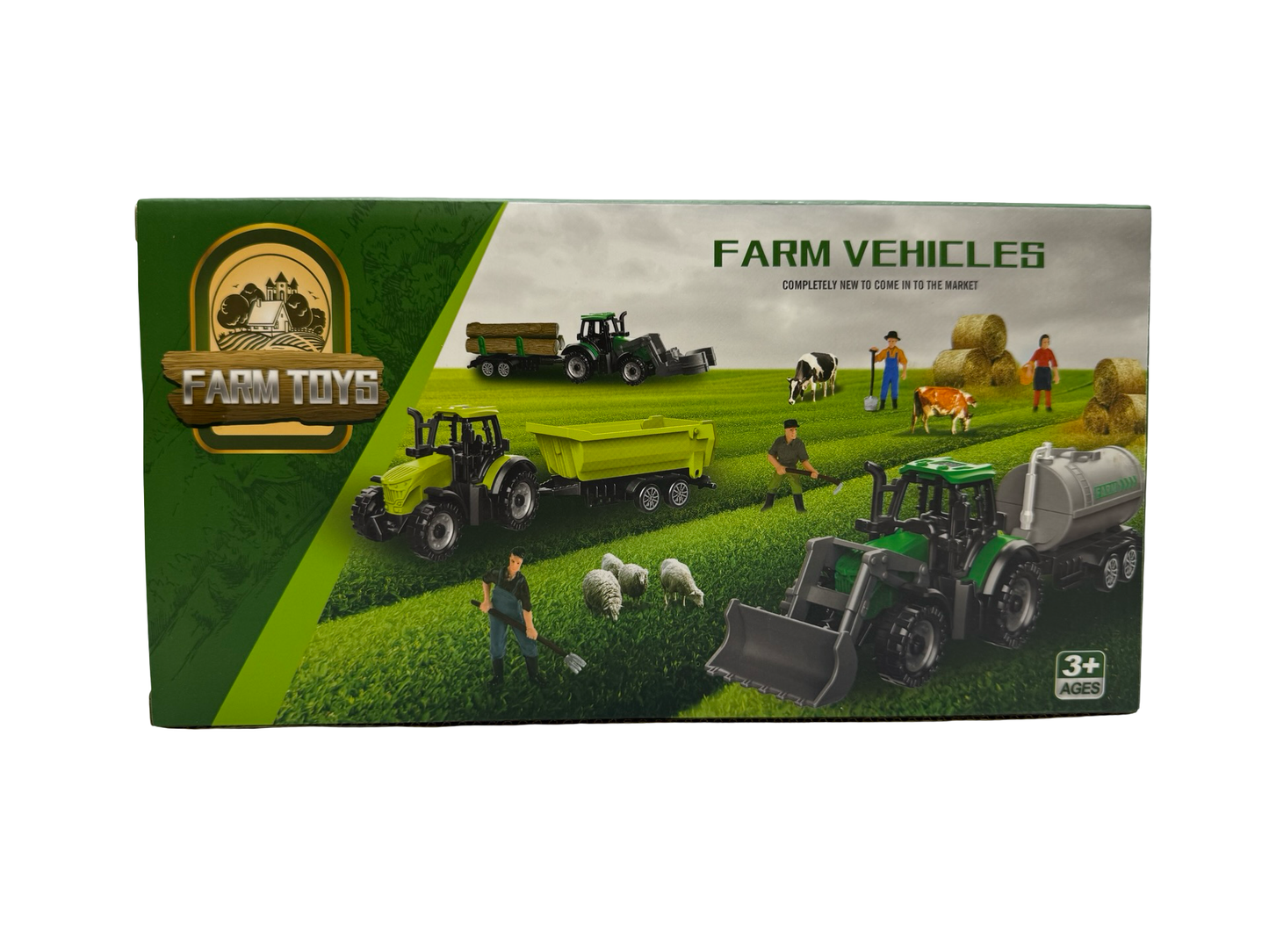 Farm Tractor w/ Trailer and accessories