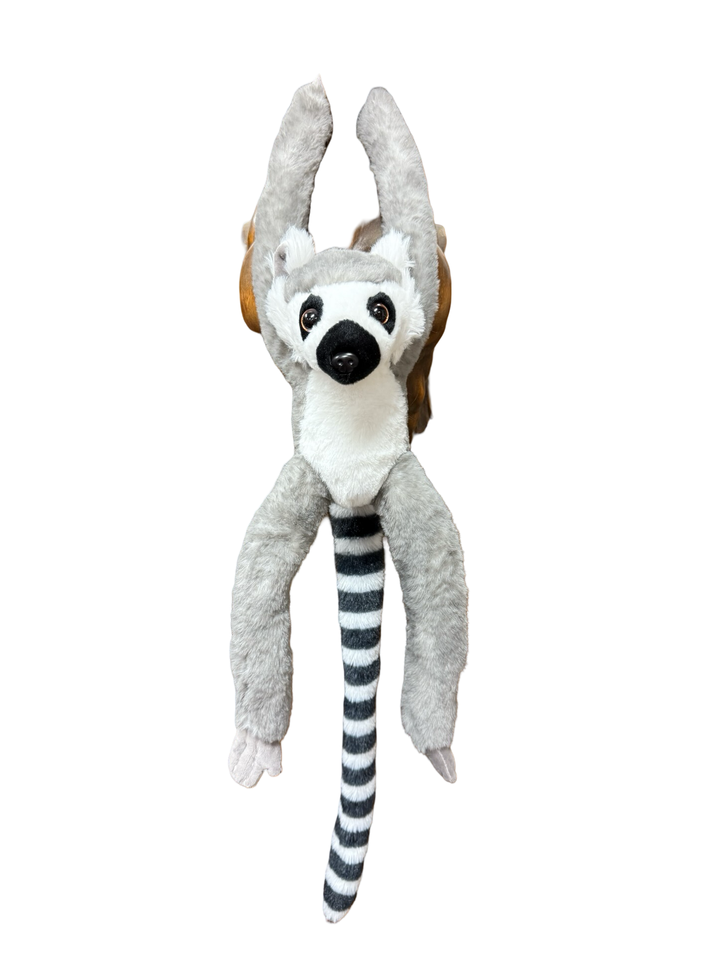 23" Hanging Ring Tailed Lemur Plush