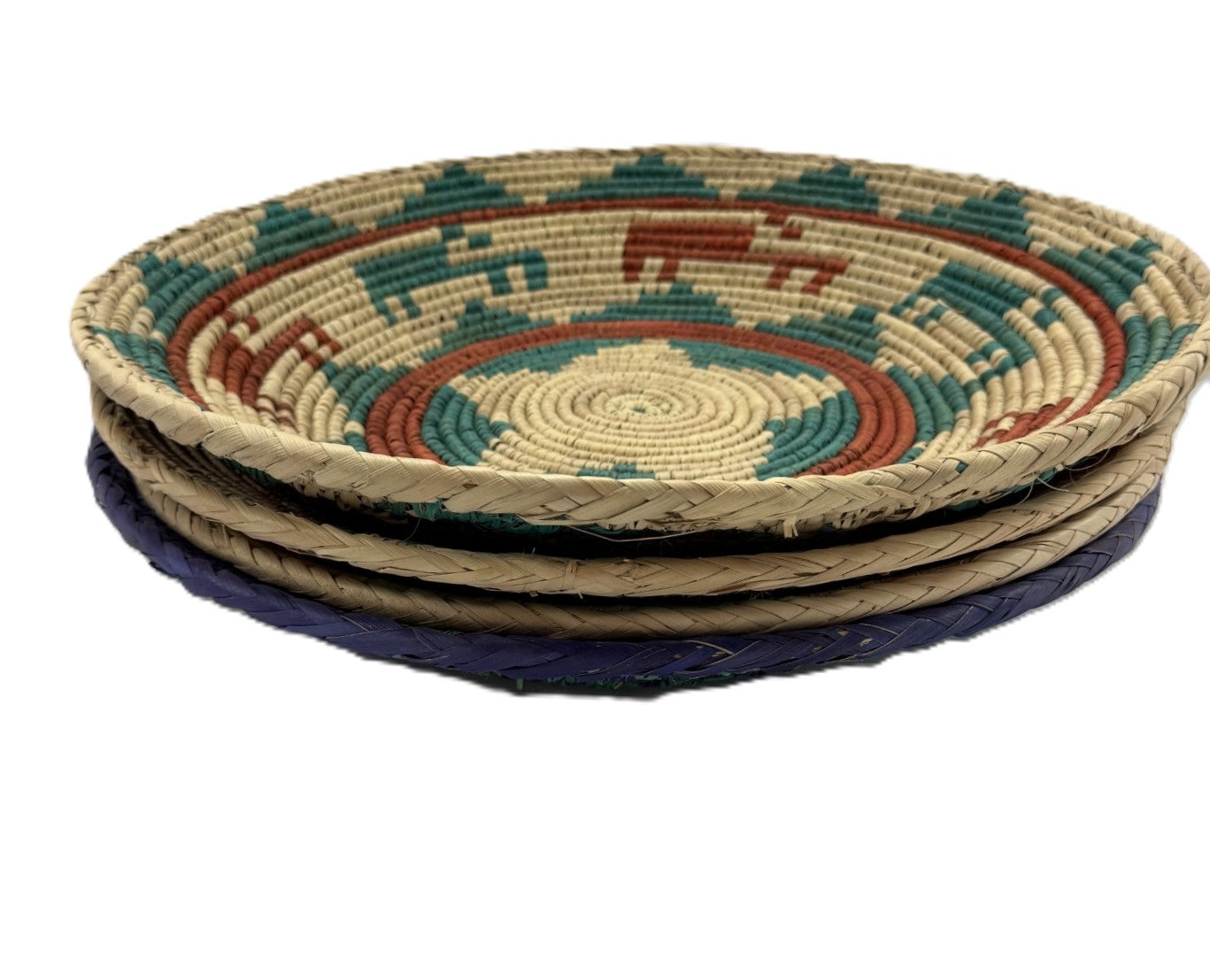 Handmade Woven Baskets (Assorted) 14"