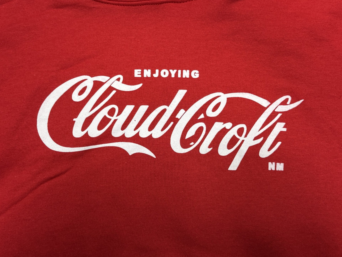 Cloudcroft Hooded Sweatshirt-Red