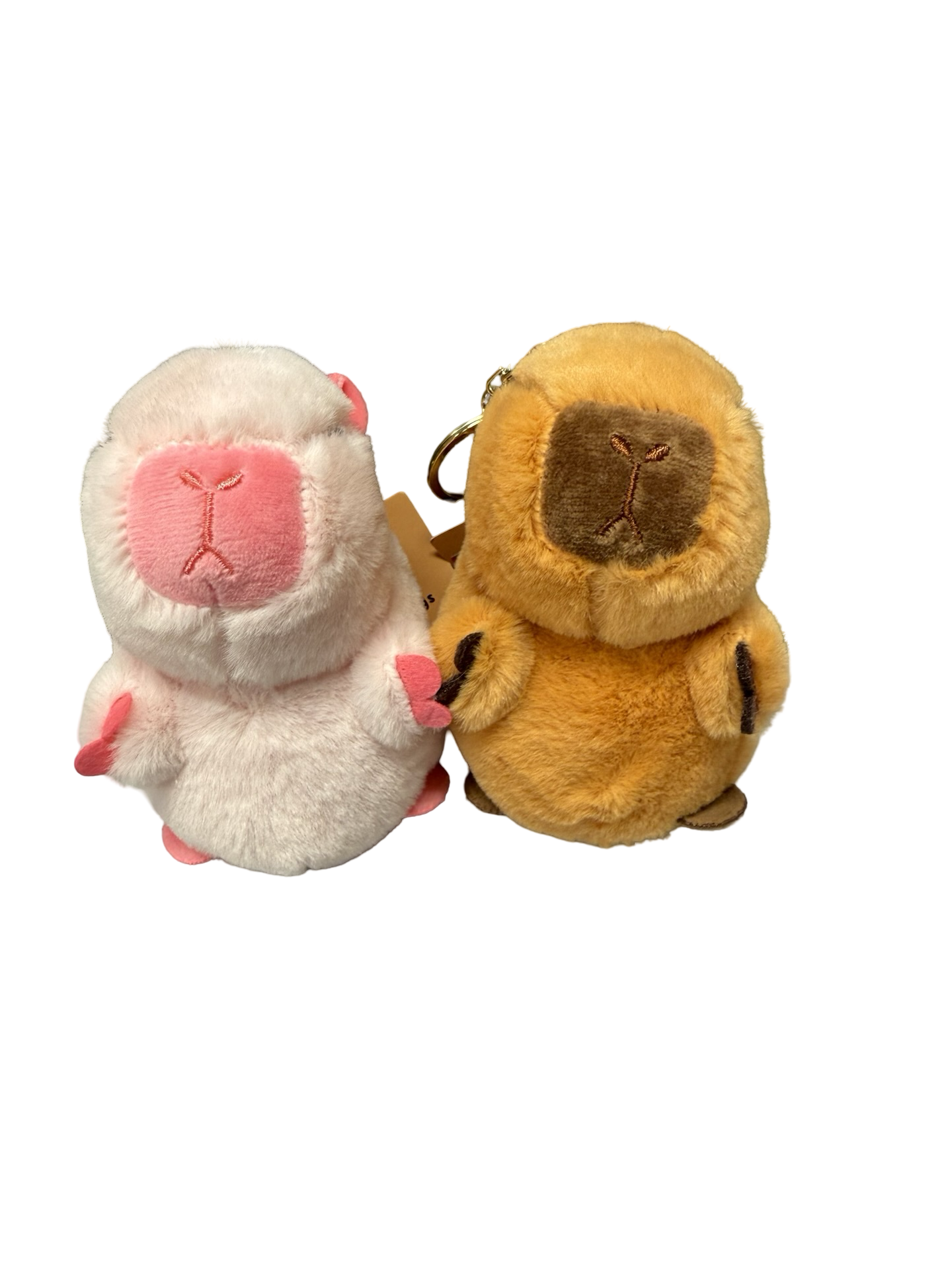 4" Capybara Keychains (set of 2)