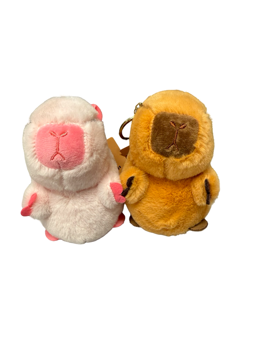 4" Capybara Keychains (set of 2)