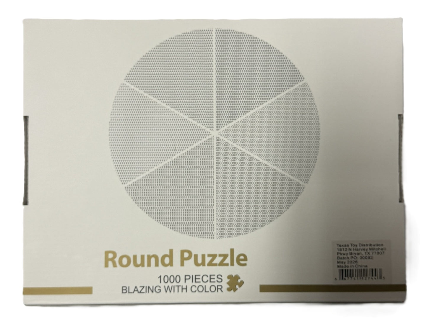 Round Puzzle Planet Earth