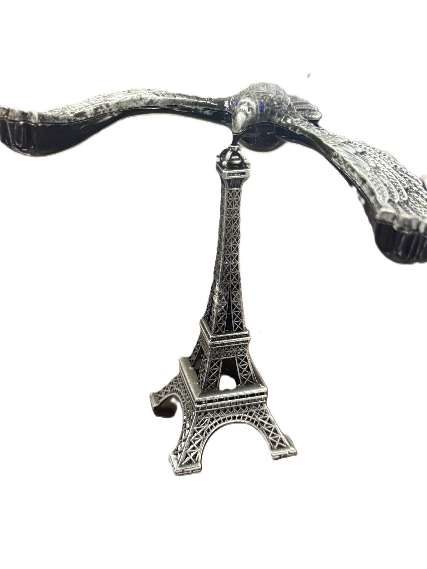 Balancing Eagle on Eiffel Tower