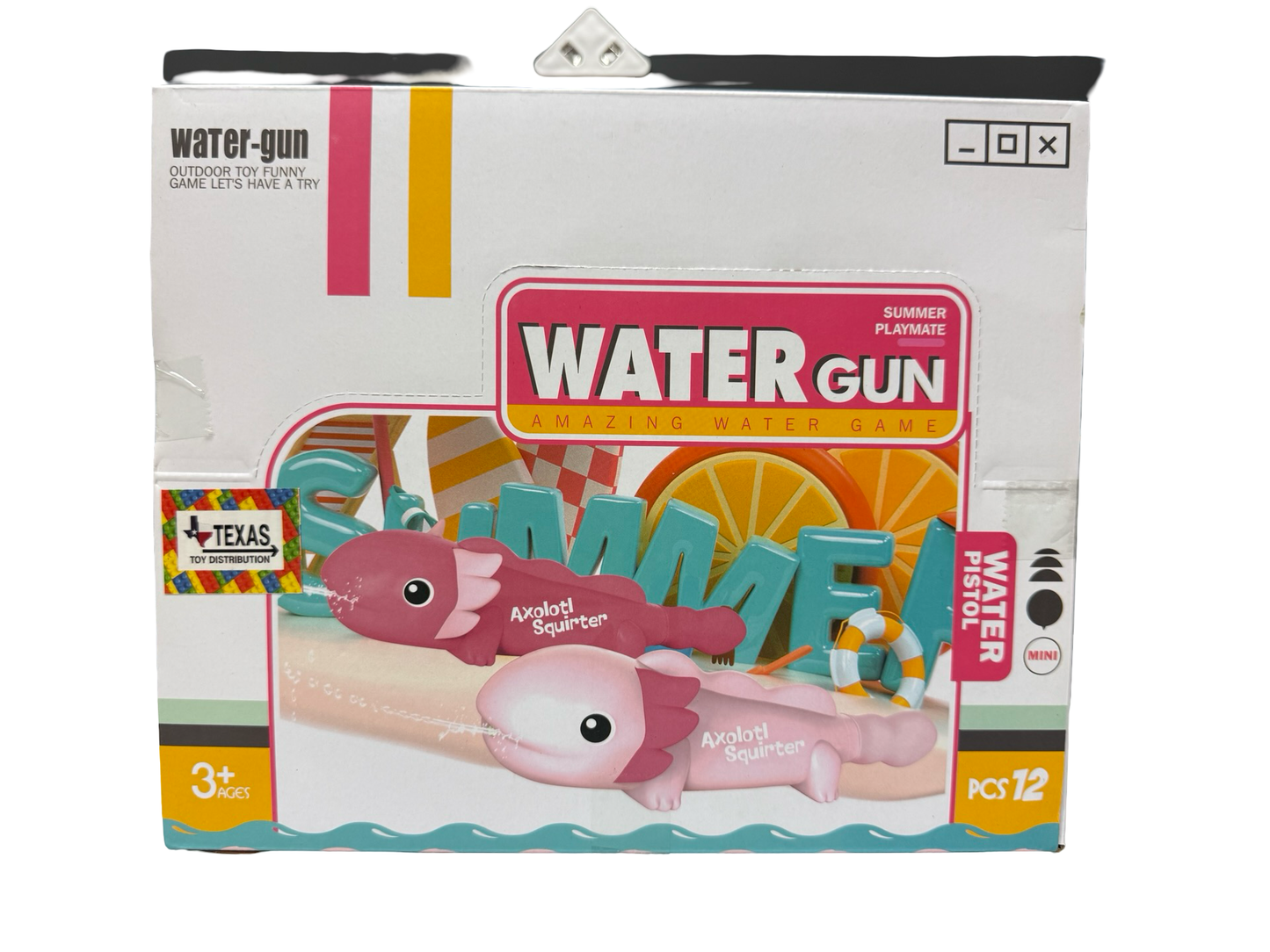 Axolotl Water Squirter-gun (box of 12)