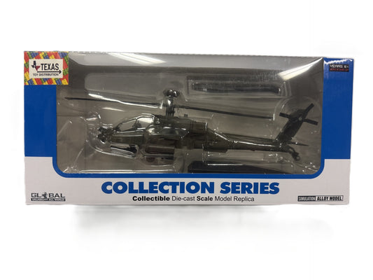Die-Cast F64 Apache Helicopter Collectible