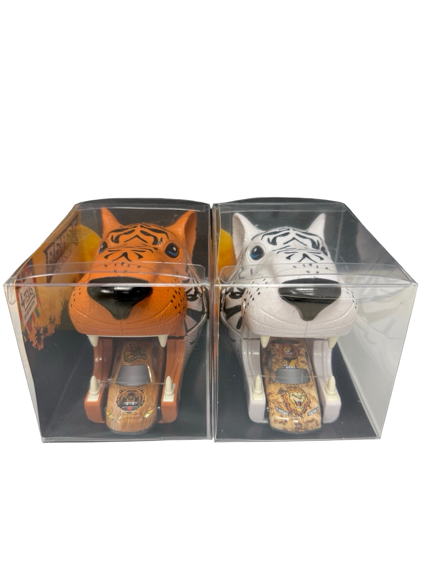 Beast Cars Tiger Head Car Launcher