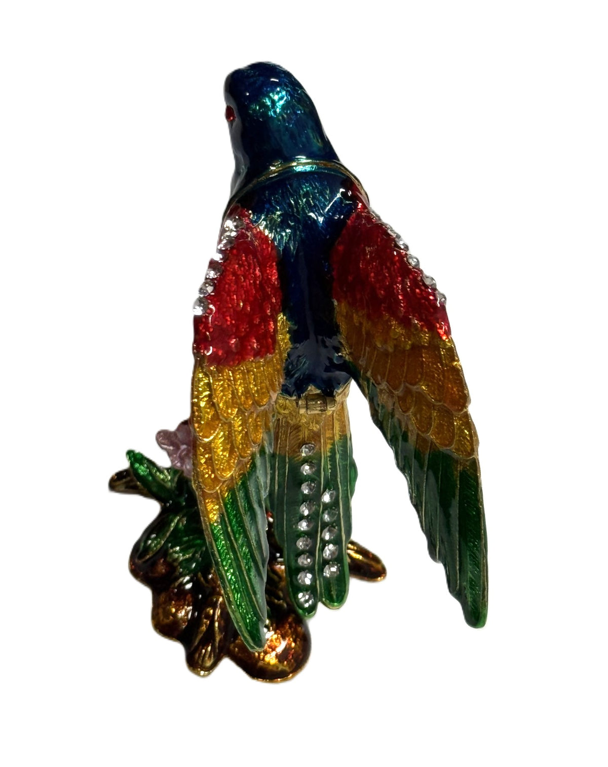 Parrot Trinket Box 4"