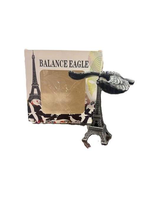 Balancing Eagle on Eiffel Tower