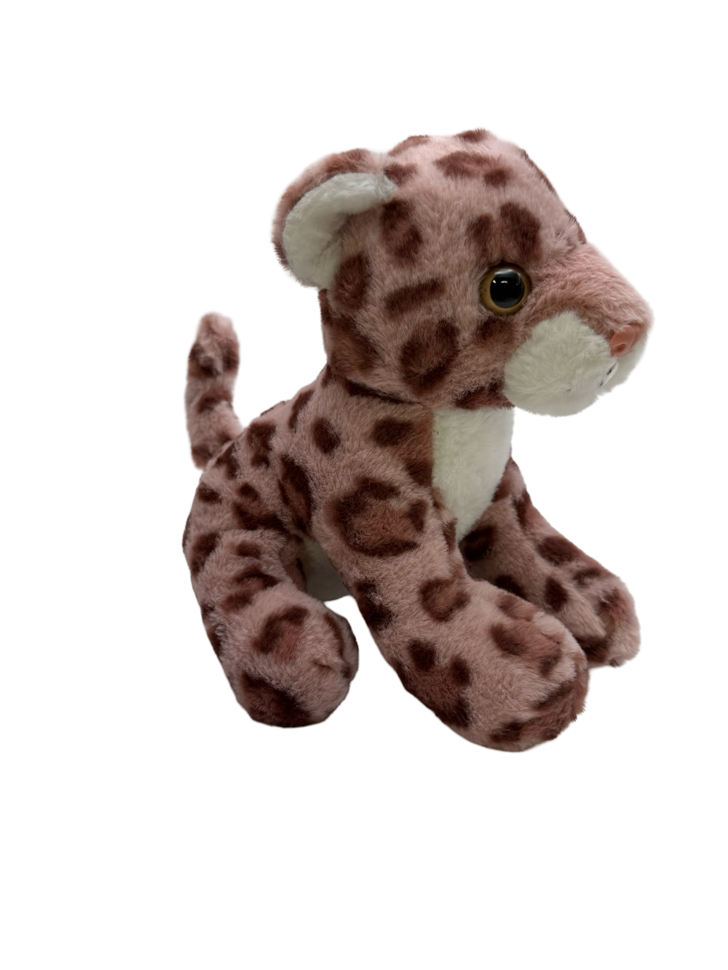 Leopard plush (approx 9” tall)