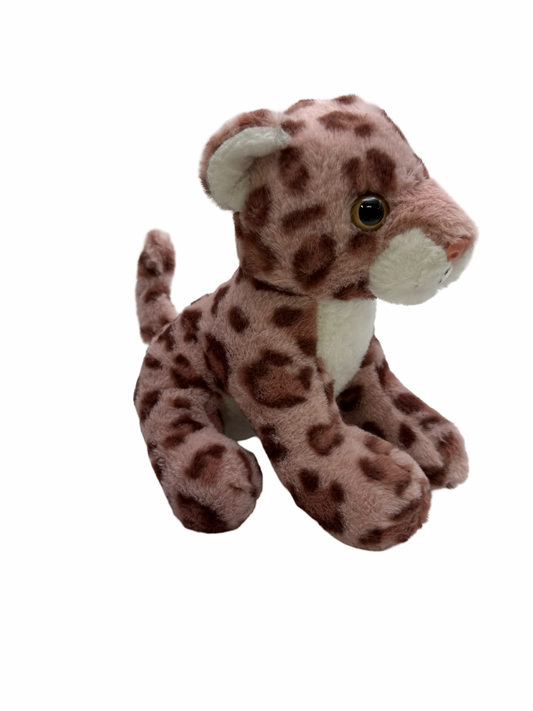 Leopard plush (approx 9” tall)
