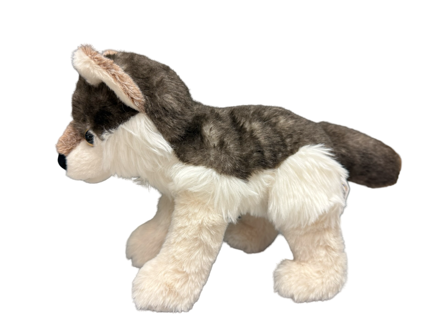 12" Standing Wolf Plush
