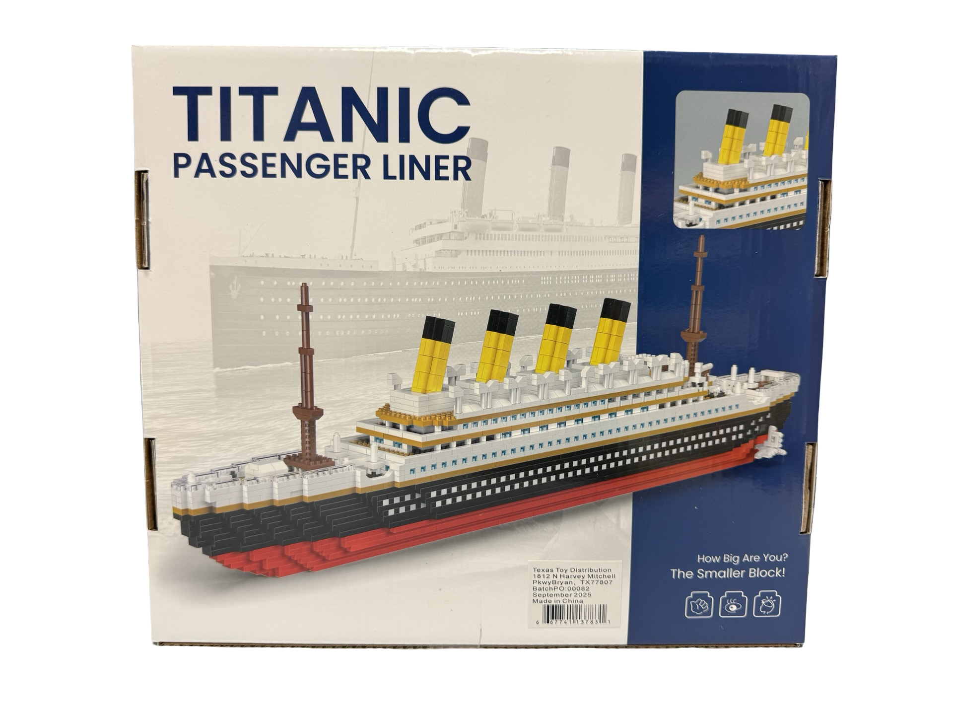 Titanic Micro Brick Building set 2800pcs – Texas Toy Distribution