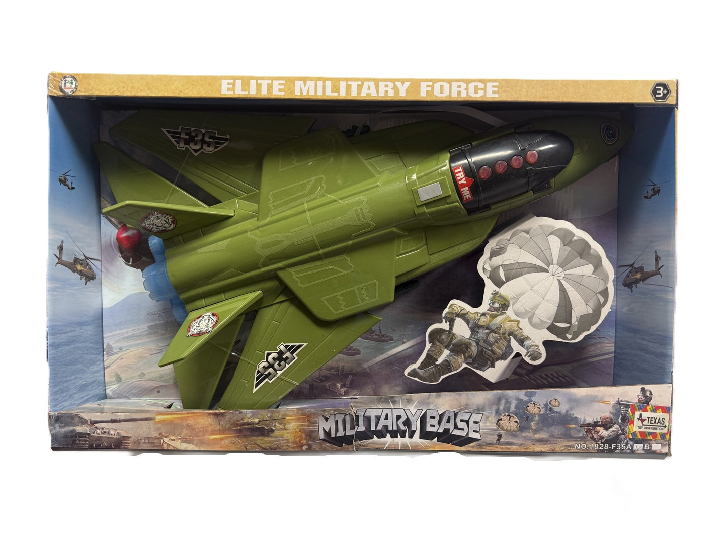 F35 Military Jet with Accessories and Sound