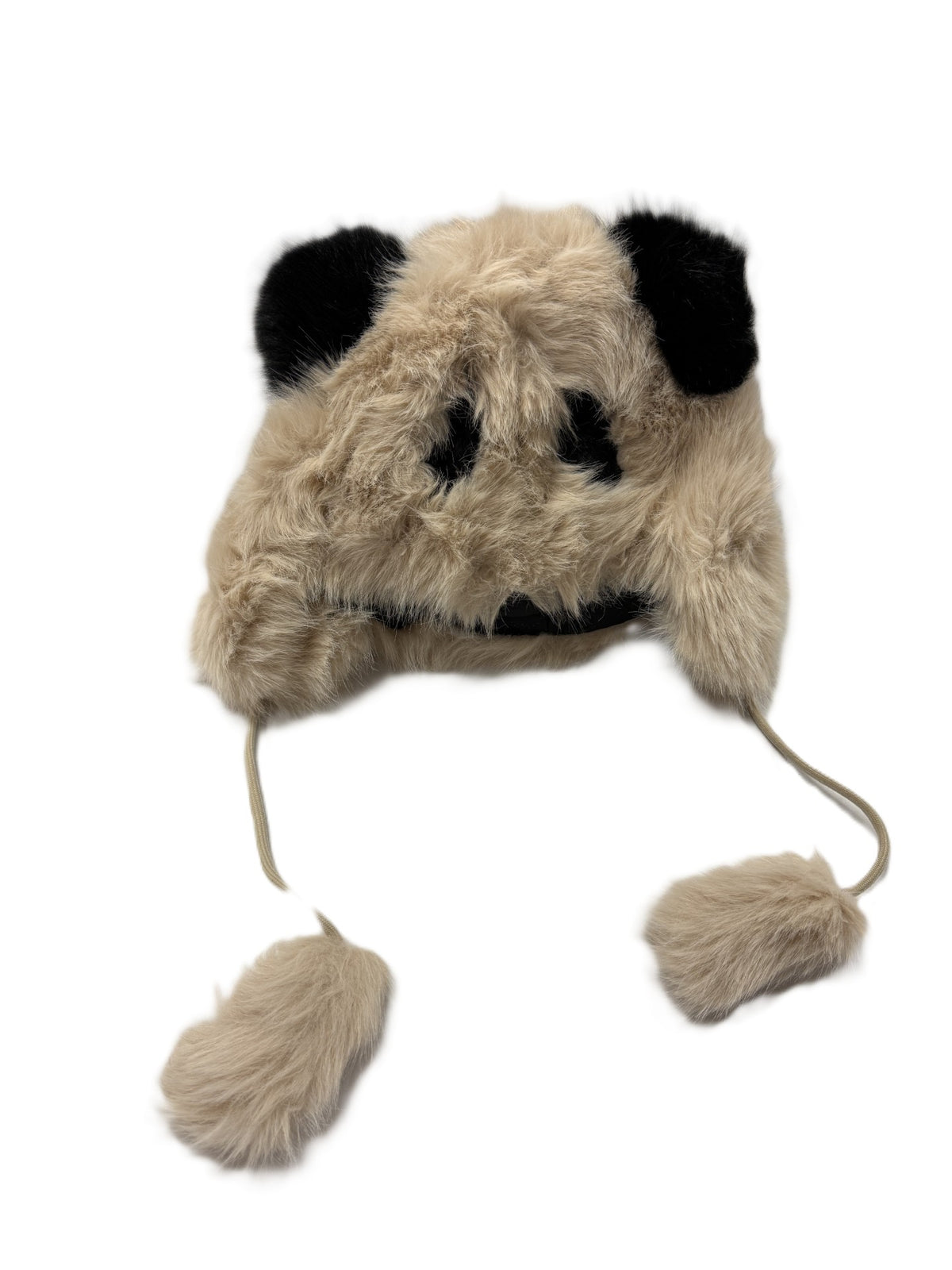 Fuzzy Panda Hat