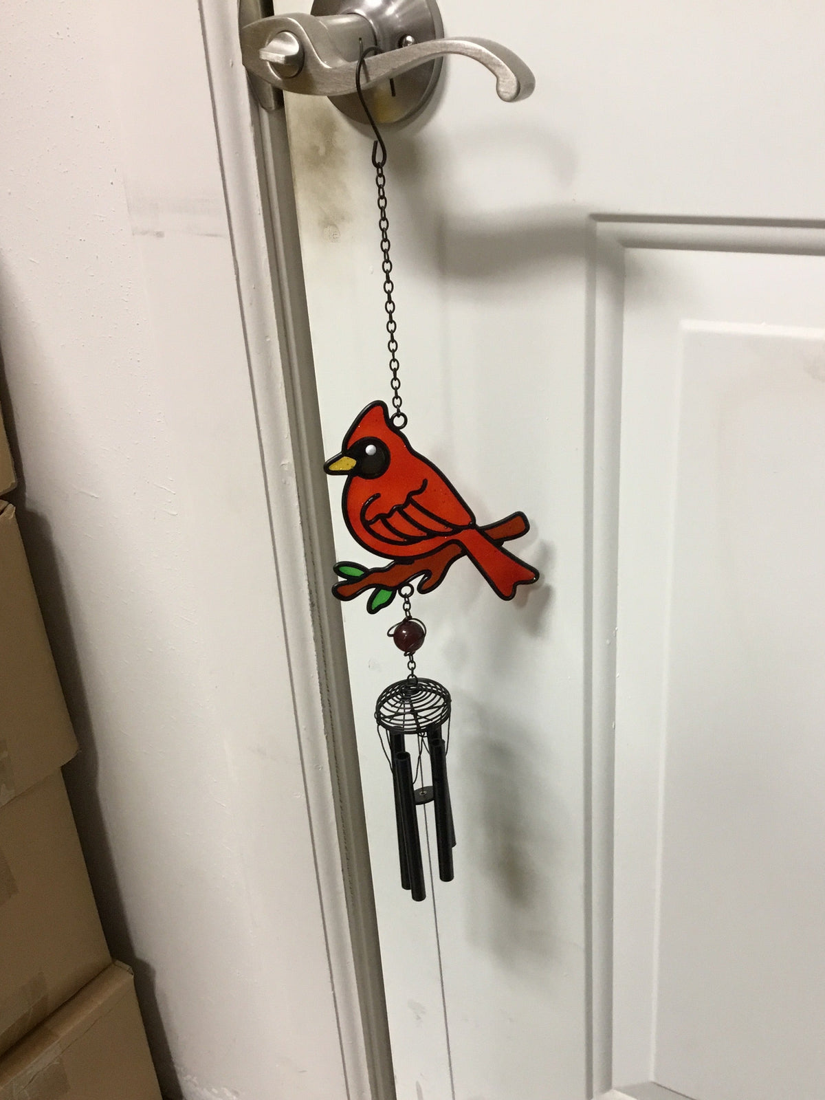 Cardinal wind chime