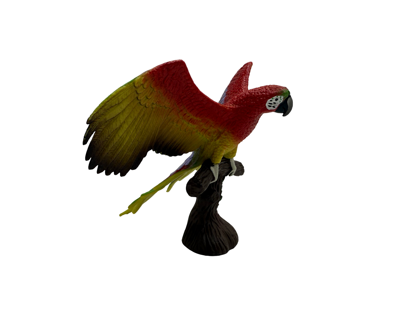 Red Macaw figurine