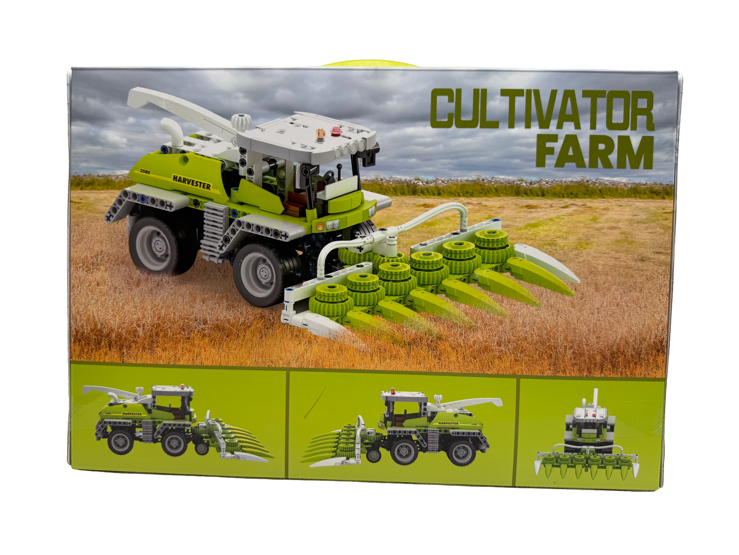 Combine Harvester Building Brick Set